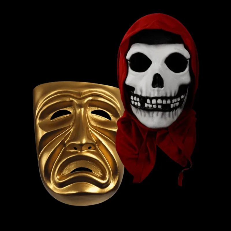 Halloween masks at Abracadabra NYC