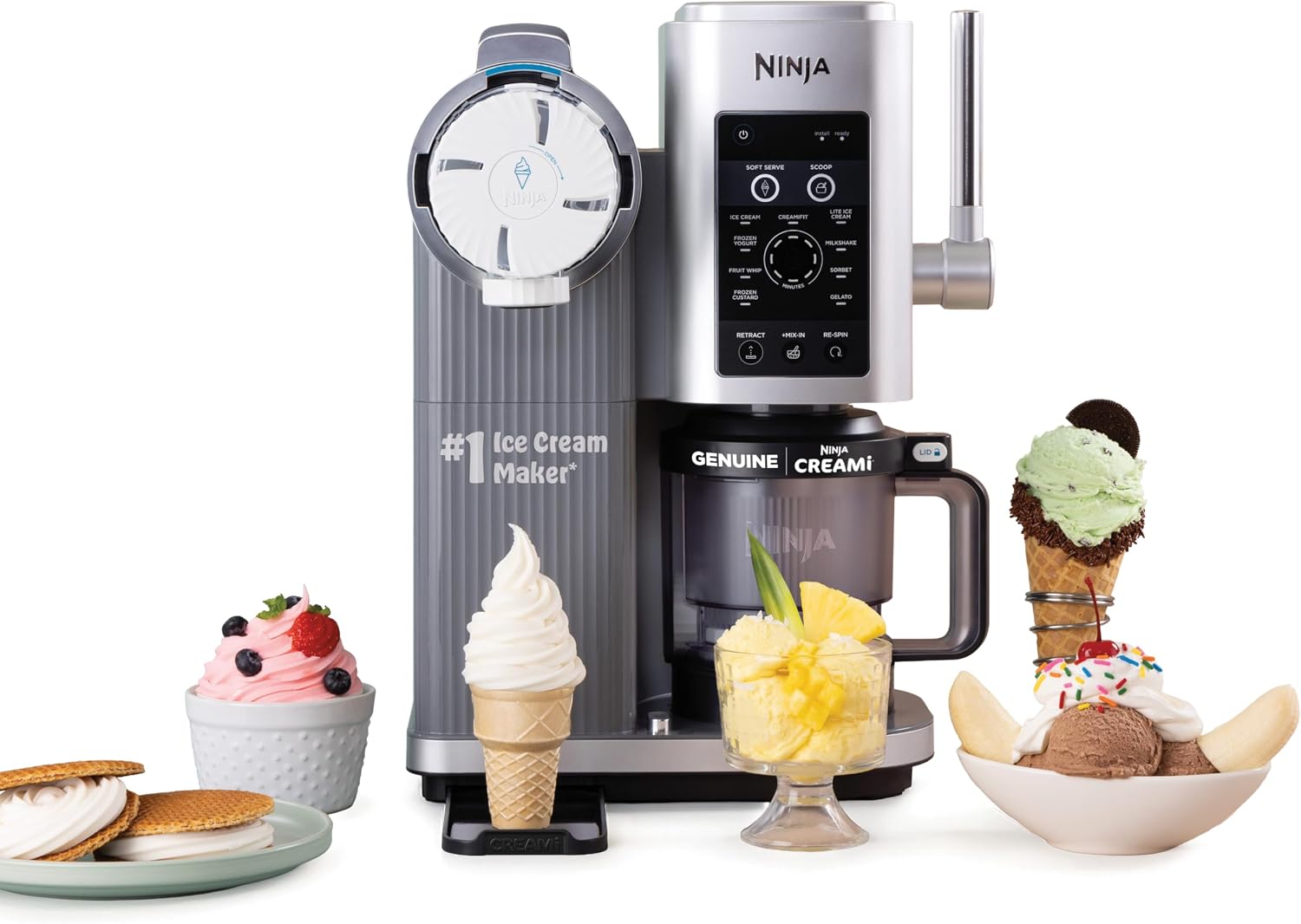 Ninja Creami Scoop and Swirl ice cream maker