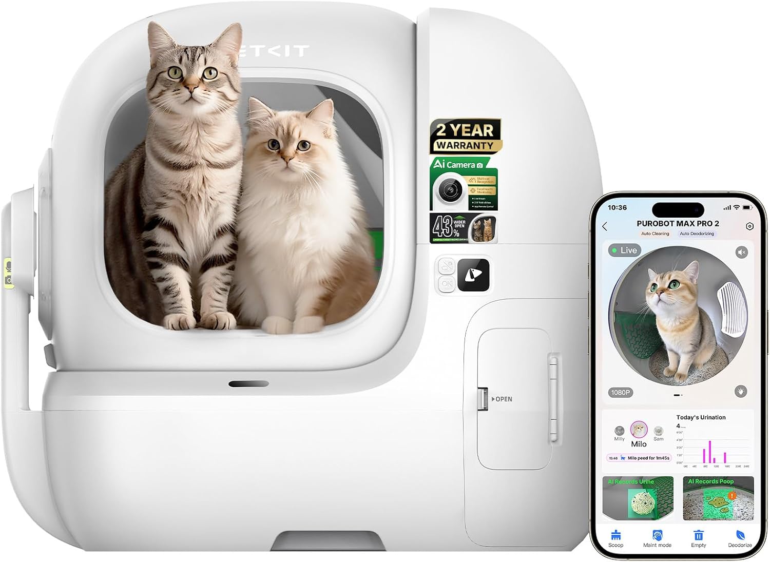 PETKIT Purobot Max Pro 2
