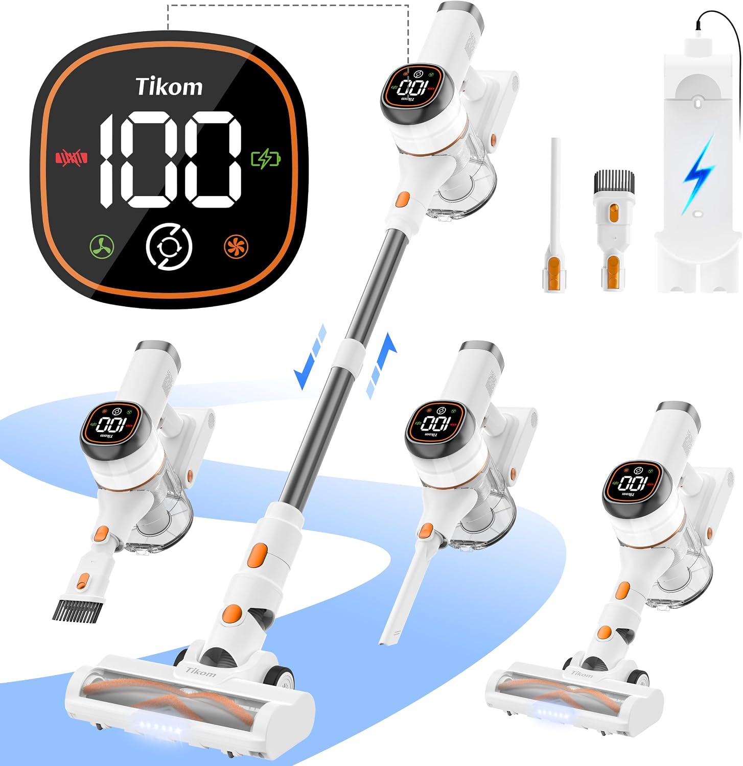 Tikom V500 Cordless Vacuum Cleaner